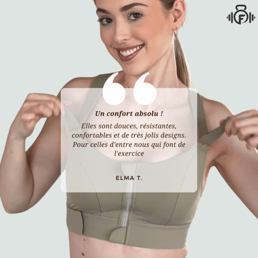 Brassière ajustable – Confort et maintien pour femmes actives