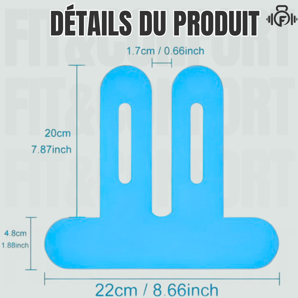 Bandes kinésiologiques pour genou