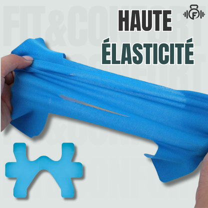 Bandes de kinésiologie prédécoupées pour la cheville