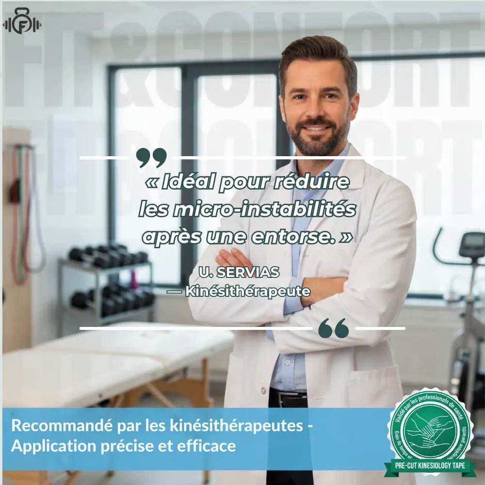 Bandes Kinésiologie Genou FLEXACTIVE™ - Soulagement Immédiat & Stabilité - Fit & ConfortBandes Kinésiologie Genou FLEXACTIVE™ - Soulagement Immédiat & StabilitéKnee Support Braces Elastic