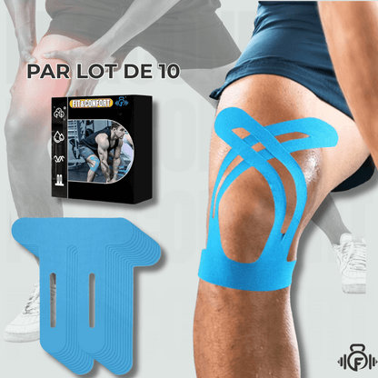 Bandes Kinésiologie Genou FLEXACTIVE™ - Soulagement Immédiat & Stabilité - Fit & ConfortBandes Kinésiologie Genou FLEXACTIVE™ - Soulagement Immédiat & StabilitéKnee Support Braces Elastic