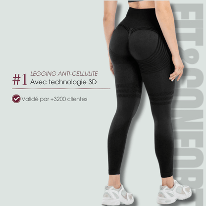 Legging Anti - Cellulite 3D - Fit & ConfortLegging Anti - Cellulite 3D
