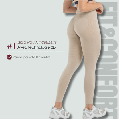 Legging Anti - Cellulite 3D - Fit & ConfortLegging Anti - Cellulite 3D