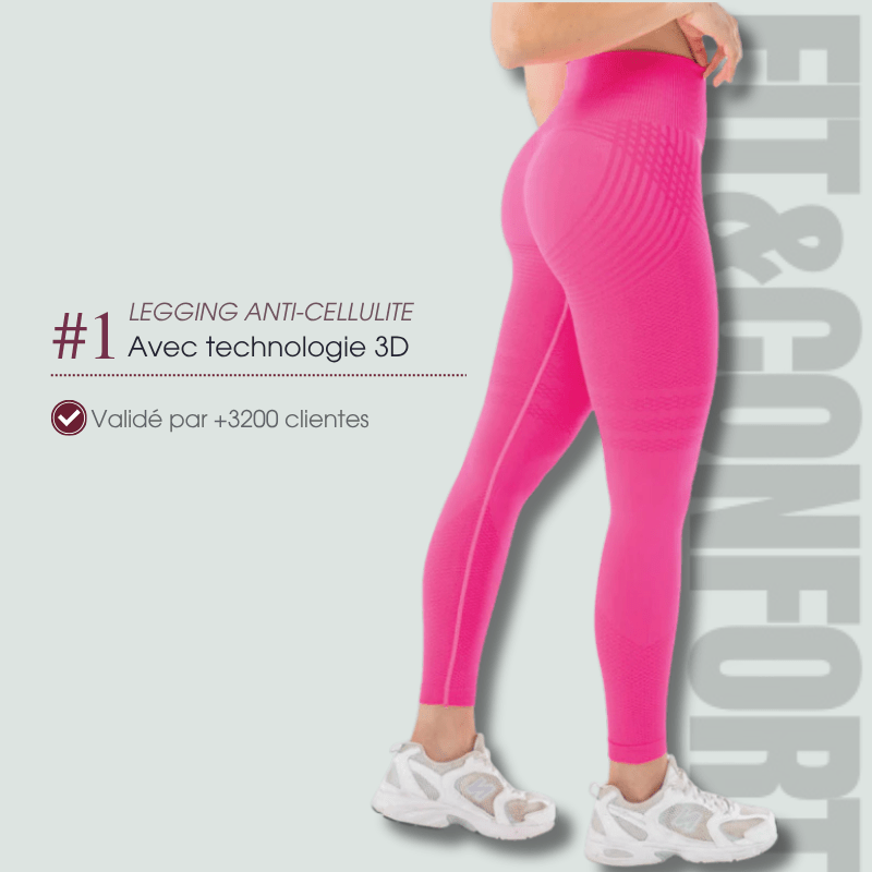 Legging Anti - Cellulite 3D - Fit & ConfortLegging Anti - Cellulite 3D