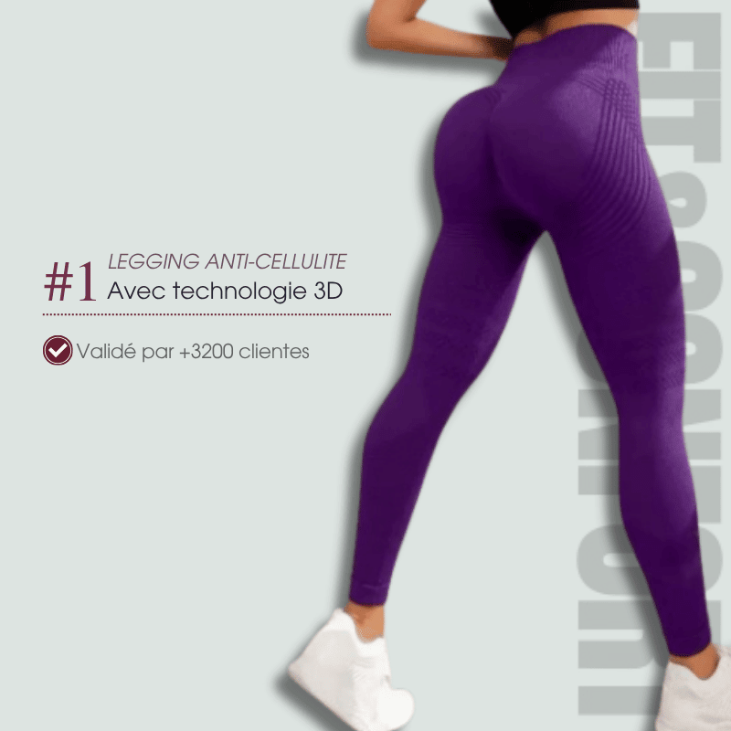 Legging Anti - Cellulite 3D - Fit & ConfortLegging Anti - Cellulite 3D