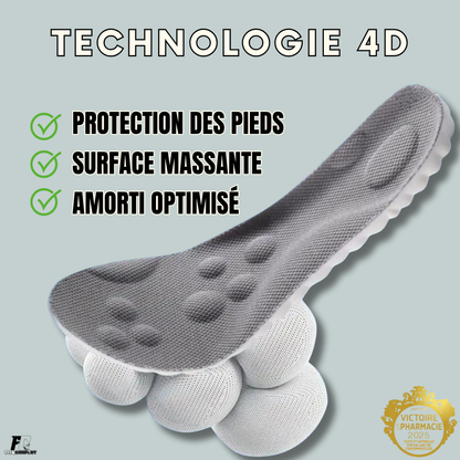 Semelles technologie 4D