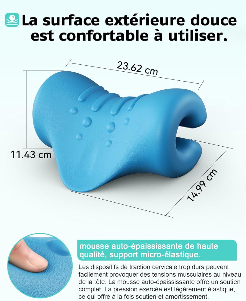 Oreiller de relaxation Cervicales