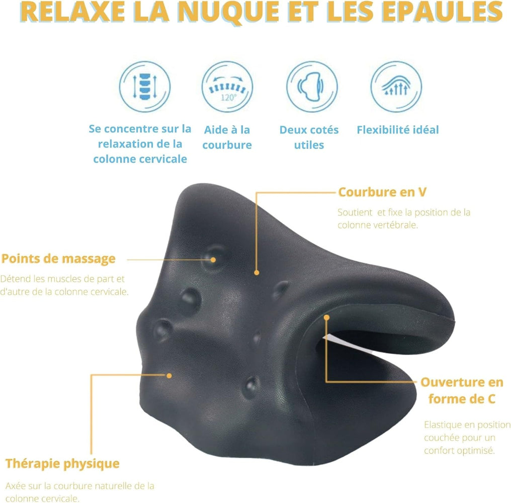 Oreiller de relaxation Cervicales