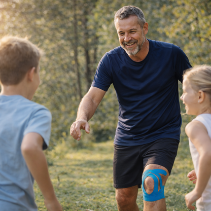 Bandes Kinésiologie Genou FLEXACTIVE™ - Soulagement Immédiat & Stabilité