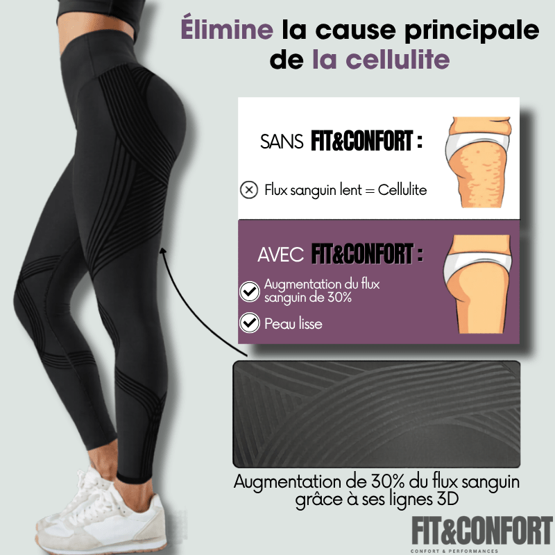 Legging Fit&Confort - Fit & ConfortLegging Fit&Confort