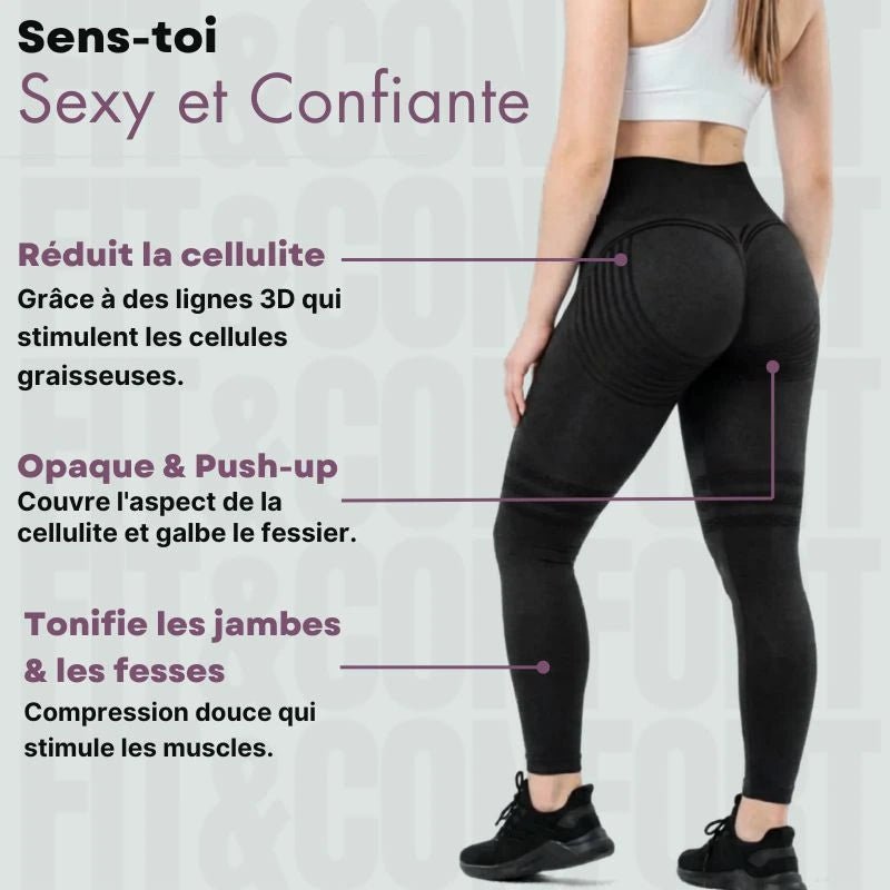 Legging Anti - Cellulite 3D - Fit & ConfortLegging Anti - Cellulite 3D