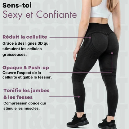 Legging Anti - Cellulite 3D - Fit & ConfortLegging Anti - Cellulite 3D