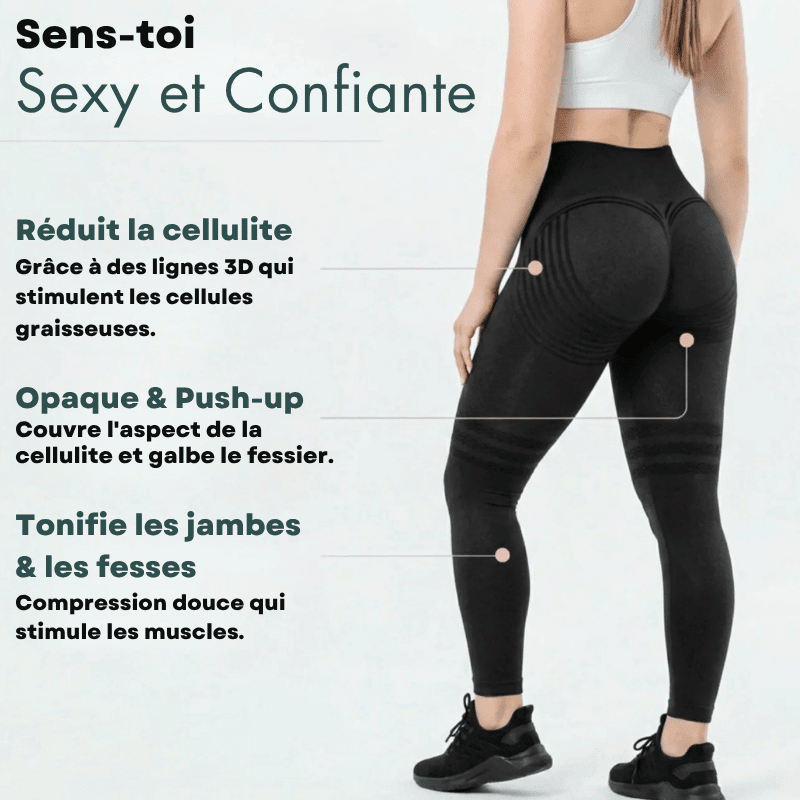 Legging Anti - Cellulite 3D - Fit & ConfortLegging Anti - Cellulite 3D