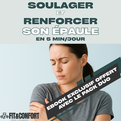Bandes Kinésiologie Épaule FLEXACTIVE™ - Soulagement Douleur & Mobilité
