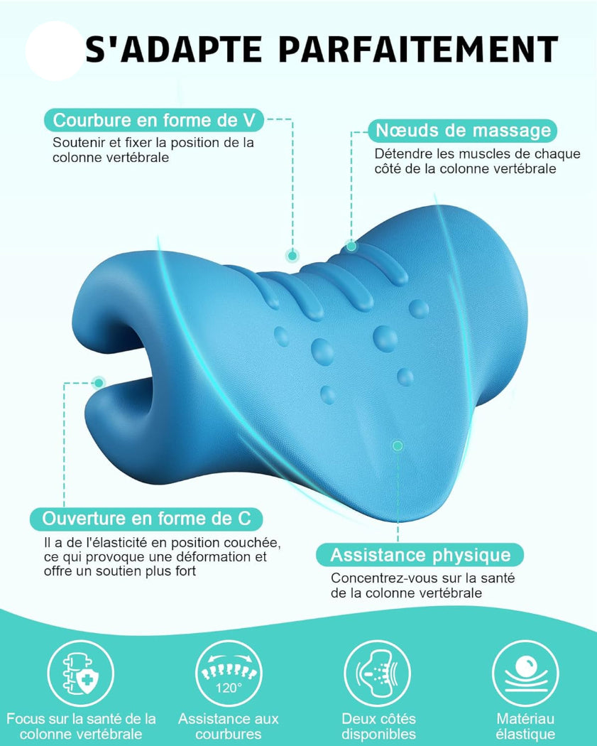 Oreiller de relaxation Cervicales