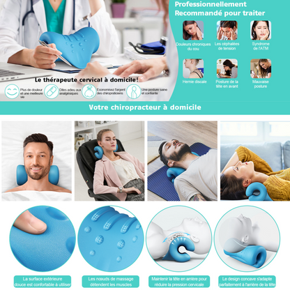 Oreiller de relaxation Cervicales